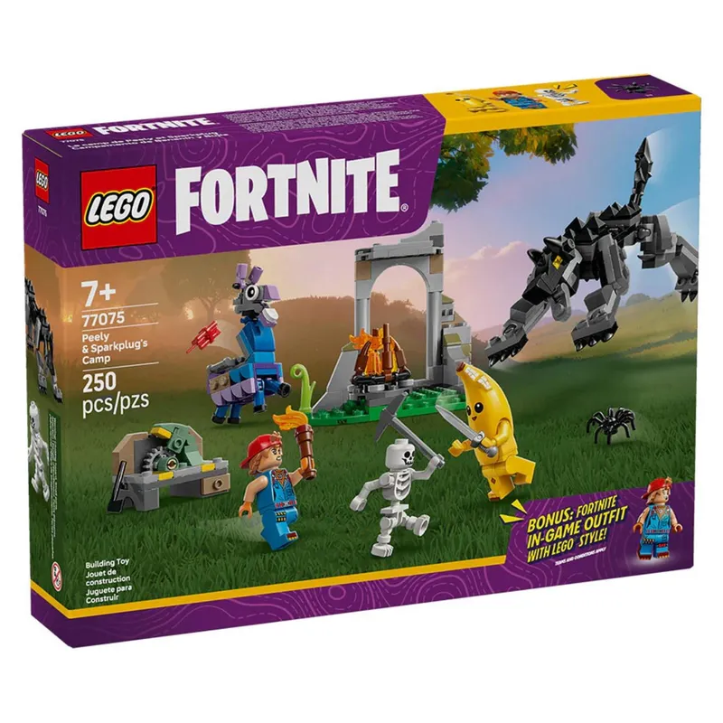 LEGO - Lego Fortnite - Campamento de Banano y Bujía