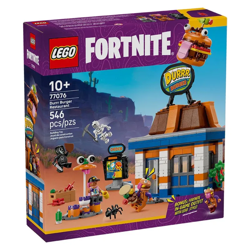 LEGO - Lego Fortnite - Restaurante Hamburguesa
