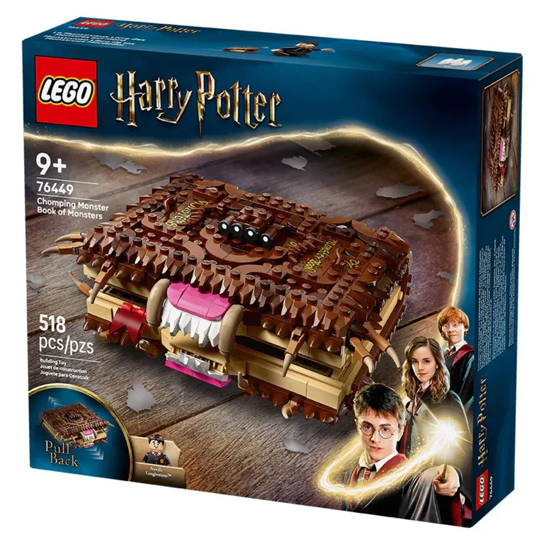 Harry Potter: Monstruoso Libro de los Monstruos Mordedor