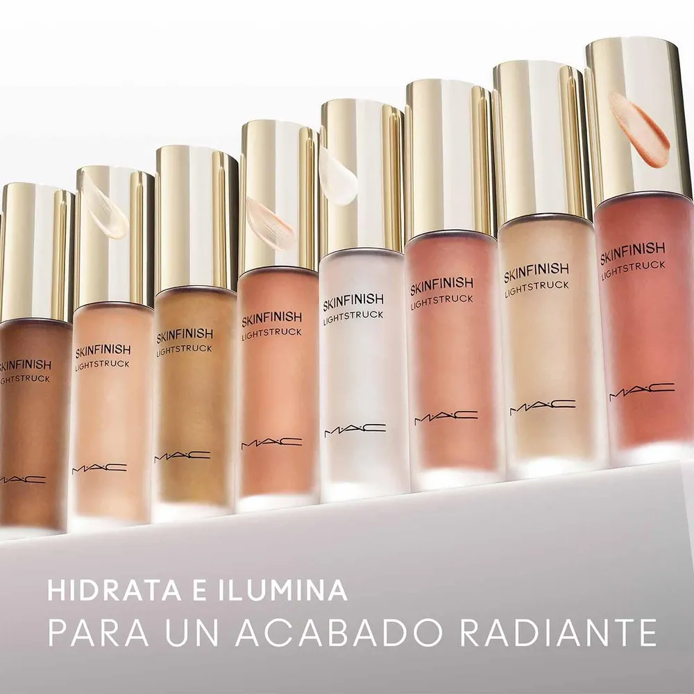 Mac Skinfinish Lightstruck Liquid Highlighter Glacial, foto 5