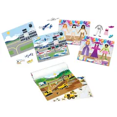 MELISSA & DOUG - Crea Escenas Con Stickers Reutilizables