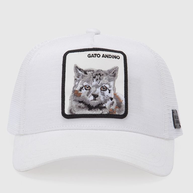 Jockey Gato Andino Unisex Blanco