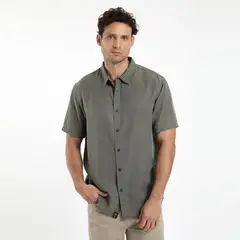 FROENS - Camisa Manga Corta Algodón Hombre