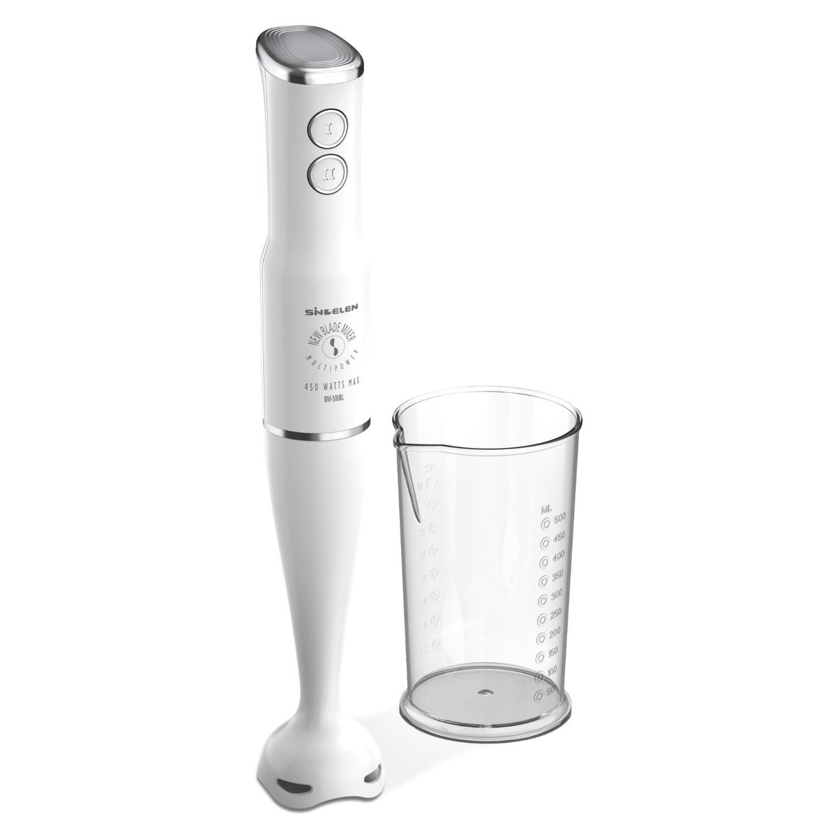 SINDELEN - Minipimer BM-500BLc 2 Velocidades 450W Sindelen