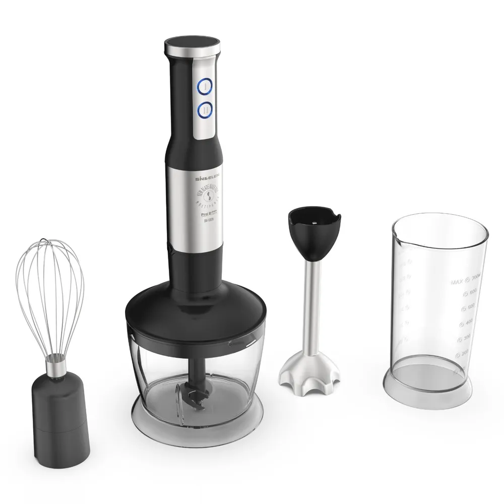 Sindelen Minipimer Acero Inoxidable/Negro BM-1000IN, foto 4
