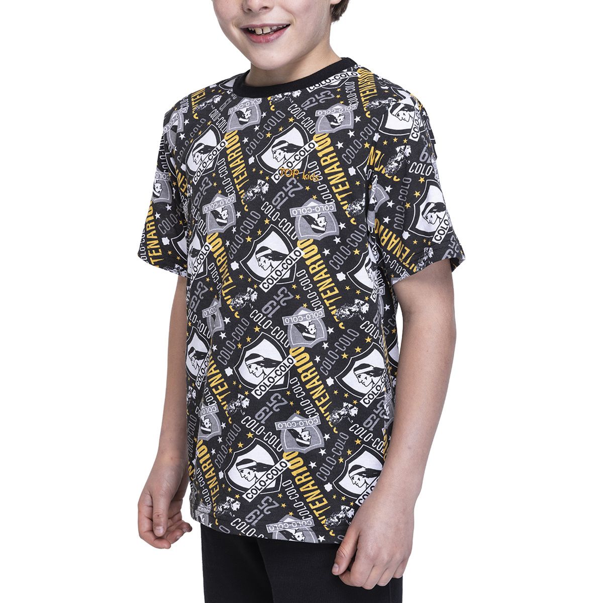 TOP - Pijama Algodón Niño Verano Colo Colo Top