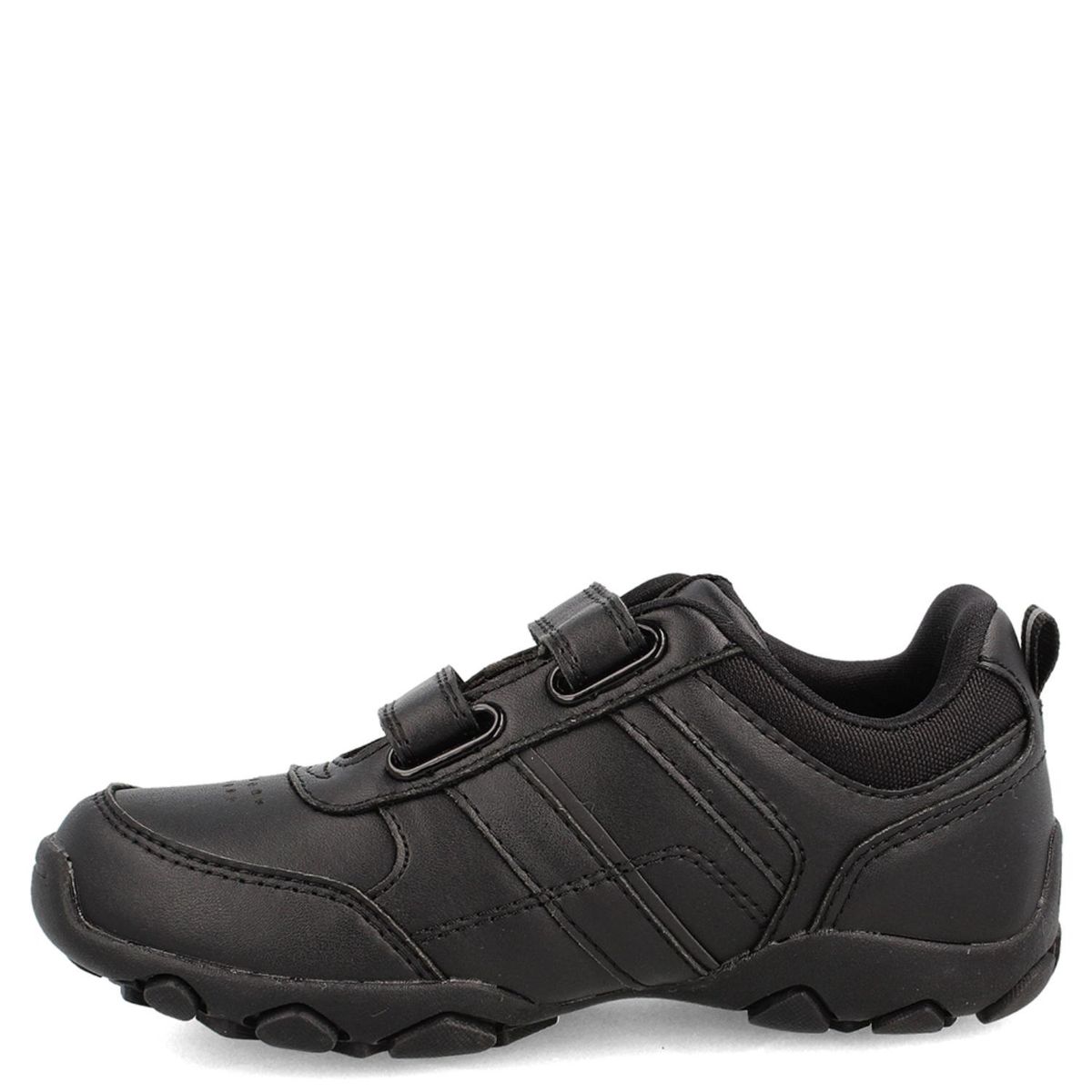 TEENER - Zapatilla Escolar Niño Cuero Negro (34 a 38) Teener