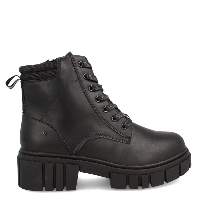 TEENER Zapato Escolar Niña Cuero Negro (34 a 40)