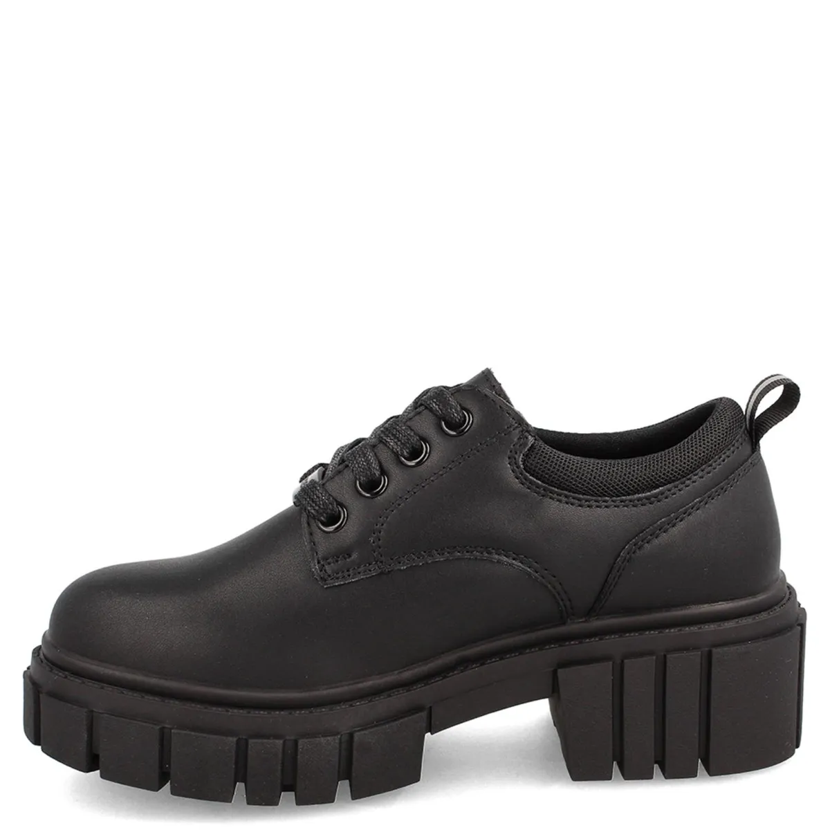 TEENER - Zapato Escolar Niña Cuero Negro (34 a 40) Teener