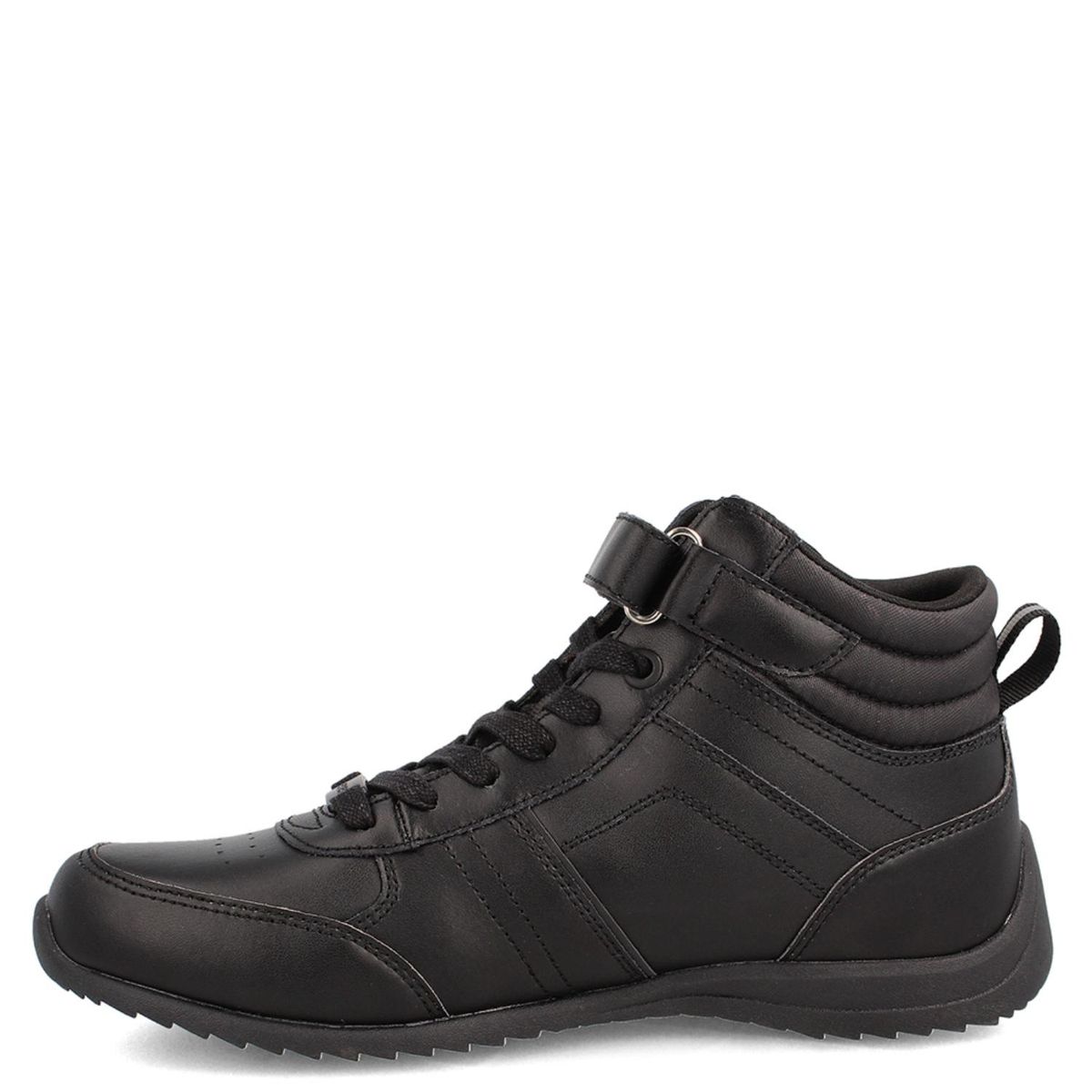 TEENER - Zapatilla Escolar Niña Cuero Negro (34 a 40) Teener