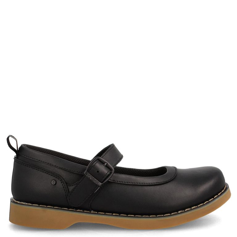 Zapato Escolar Niña Cuero Negro (34 a 40)