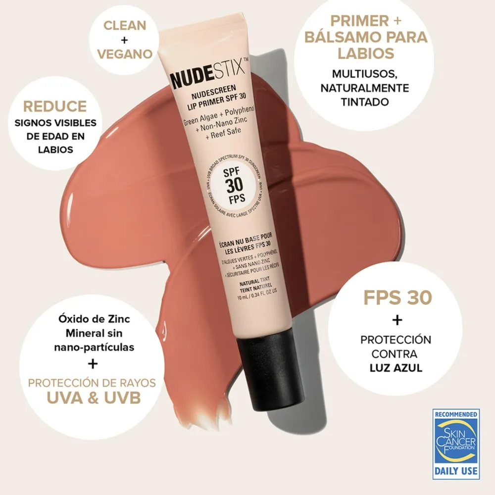 Nudestix Lip Primer SPF 30 Natural, foto 5