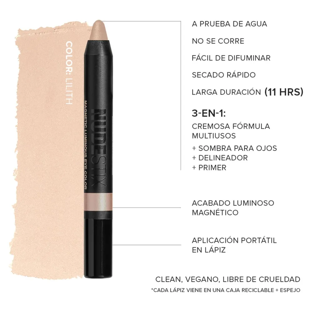 Nudestix Magnetic Luminous Eye Color Lilith, foto 5
