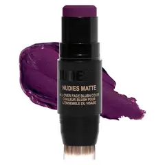 NUDESTIX - Rubor En Barra Nudies Matte Blush Moodie Blu