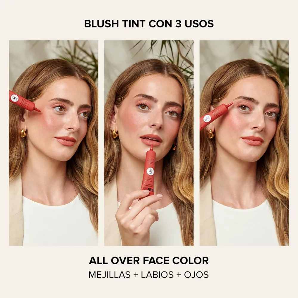 Nudestix Nudescreen Blush Tint SPF 30 Strawberrysun, foto 5