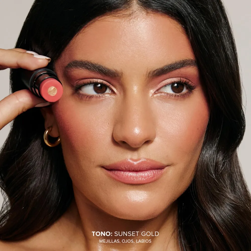 Nudestix Nudies All Over Face Blush Sunsetgold, foto 3