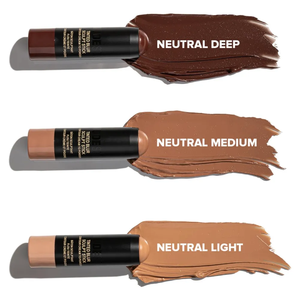 Nudestix Tinted Blur Sculpt Stick Nude Neutral Light, foto 5