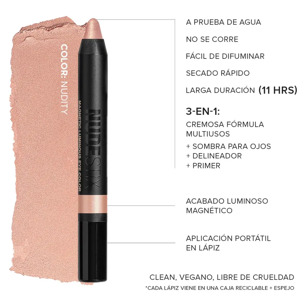 Nudestix Magnetic Luminous Eye Color Nudity, foto 6