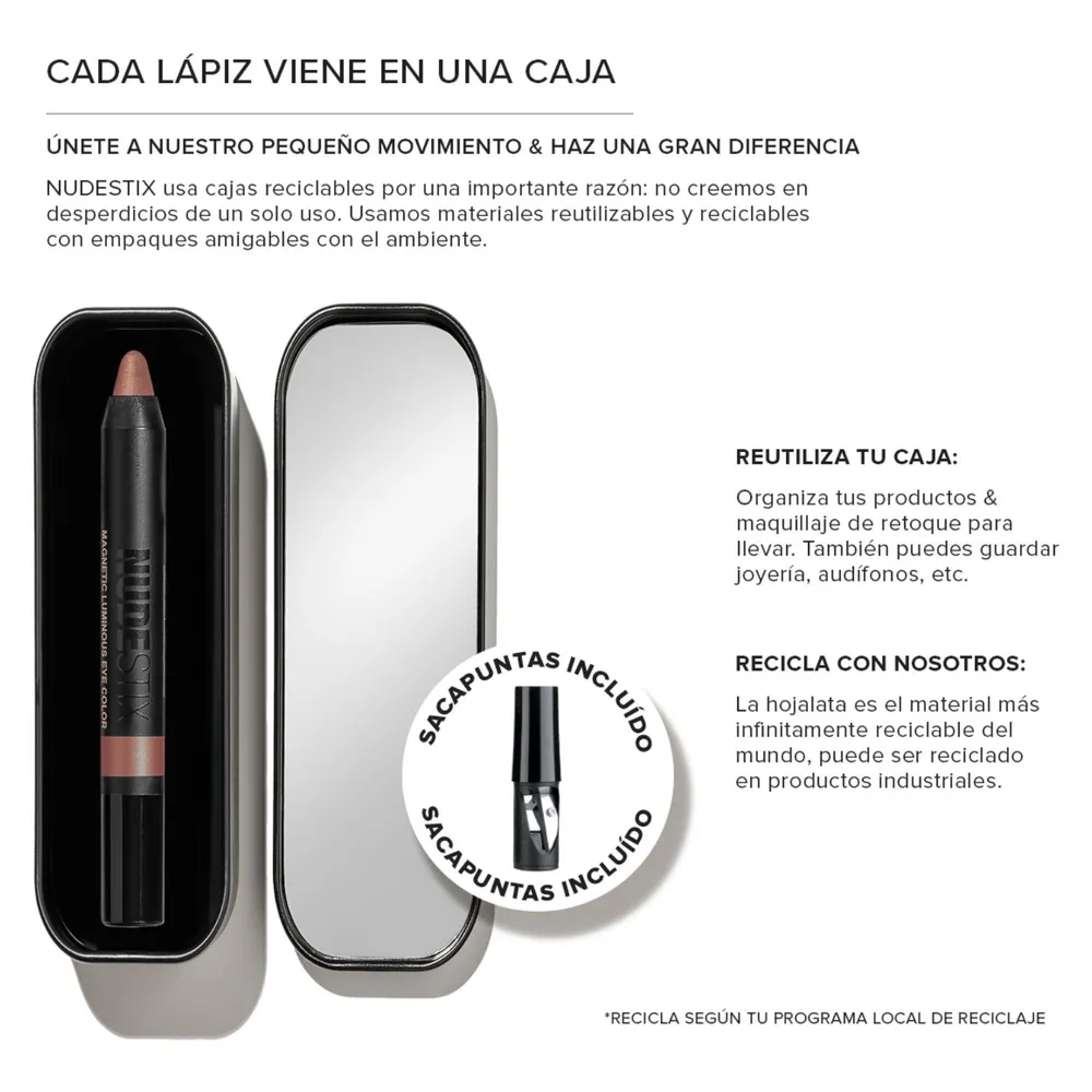 Nudestix Magnetic Luminous Eye Color Nudity, foto 7