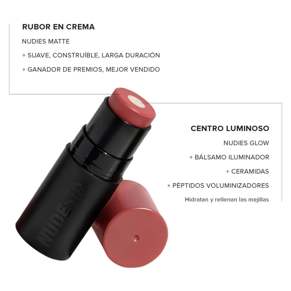 Nudestix Nudies All Over Face Blush Peachpearl, foto 7