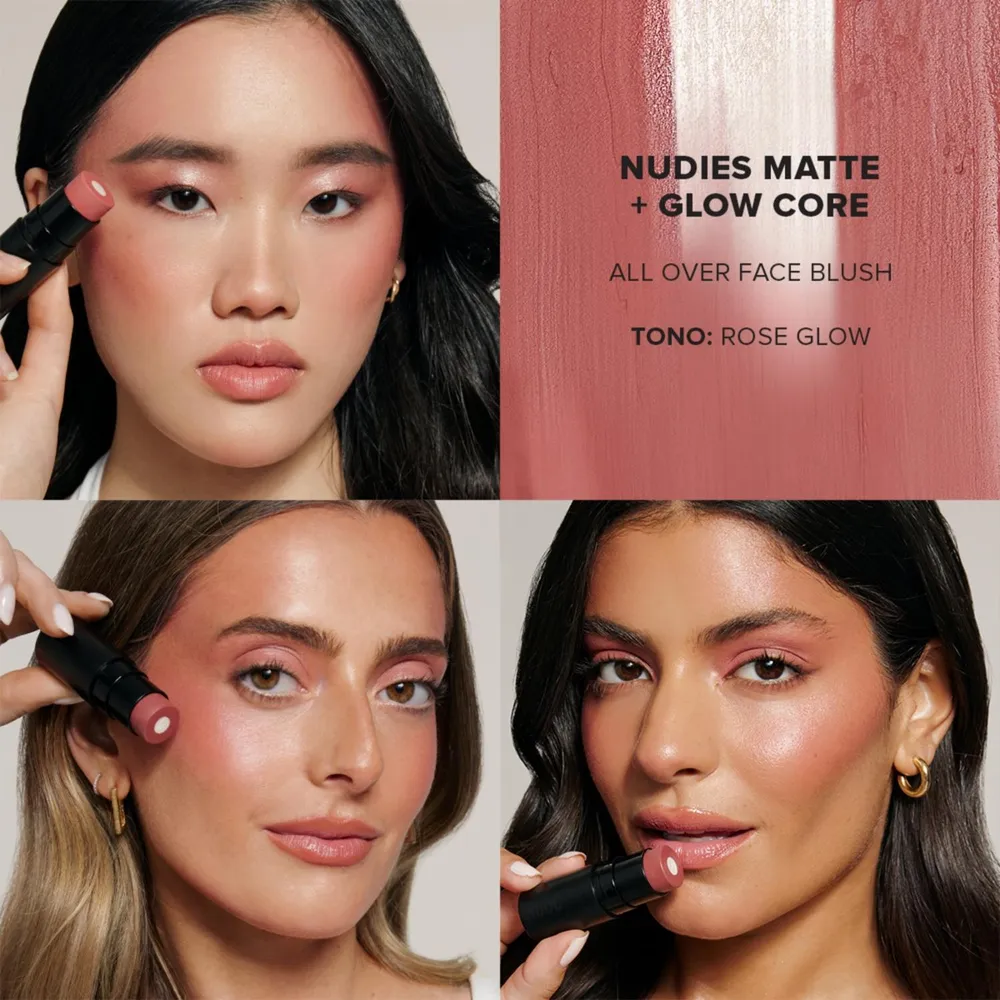 Nudestix Nudies All Over Face Blush Rose Glow, foto 4
