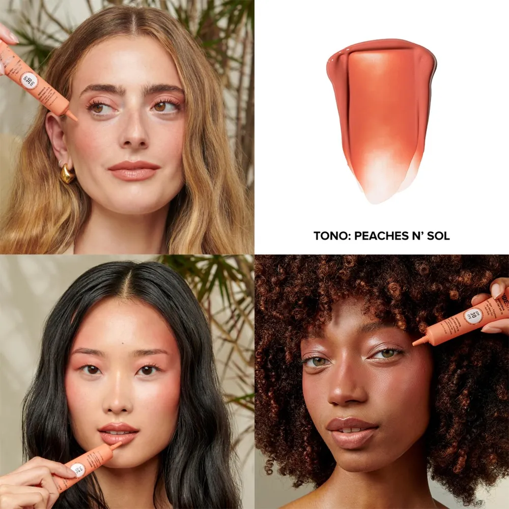 Nudestix Nudescreen Blush Tint SPF 30 Peaches Nsol, foto 3