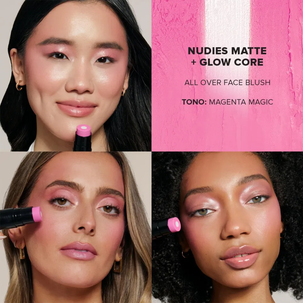 Nudestix Nudies All Over Face Blush Magenta Magic, foto 4