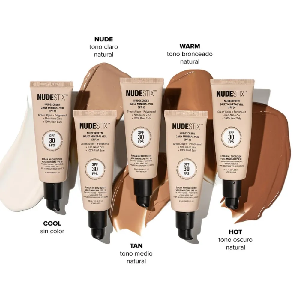 Nudestix Nudescreen Daily Mineral Veil SPF 30 Nude, foto 5