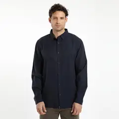 FROENS - Camisa Manga Larga Algodón Hombre