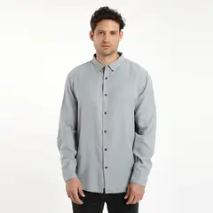 FROENS - Camisa Manga Larga Algodón Hombre
