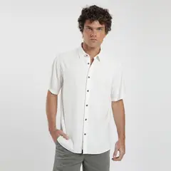 FROENS - Camisa Manga Corta Algodón Hombre