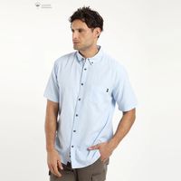 Camisa Manga Corta Algodón Hombre
