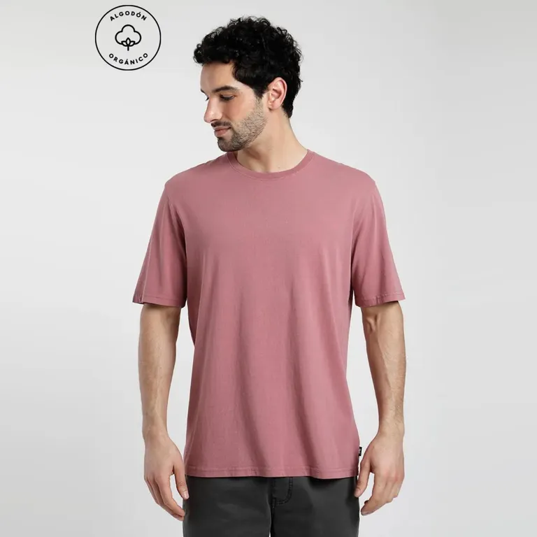 Polera Manga Corta Algodón Hombre