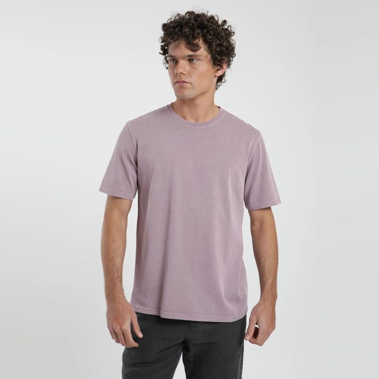 Polera Manga Corta Algodón Hombre