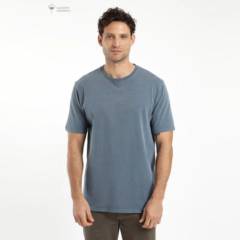 FROENS Polera Manga Corta Algodón Hombre