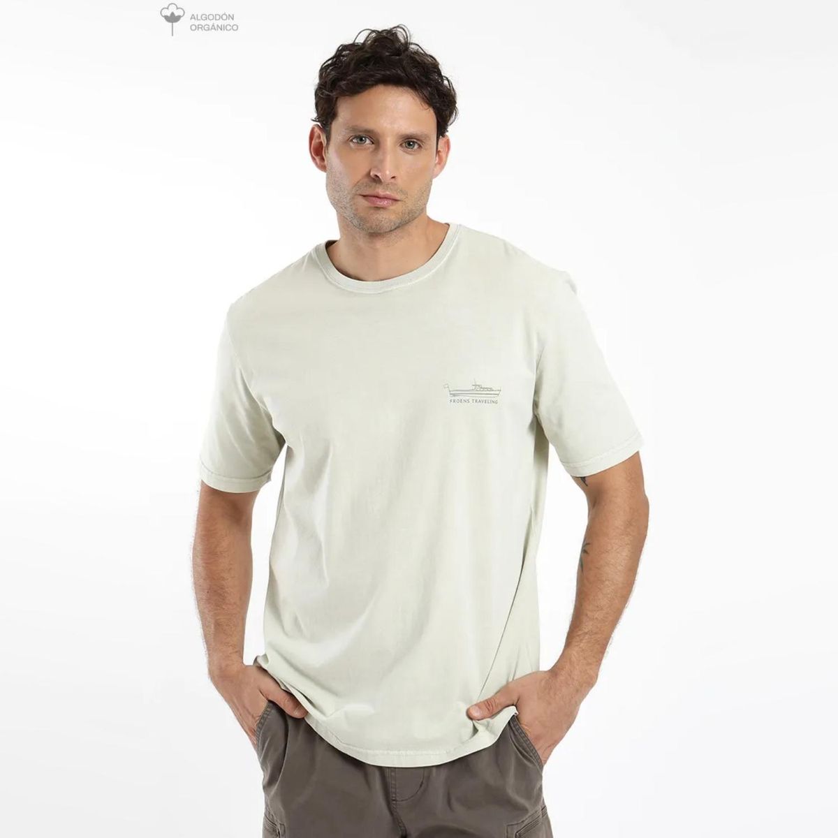 FROENS - Polera Manga Corta Algodón Hombre Froens