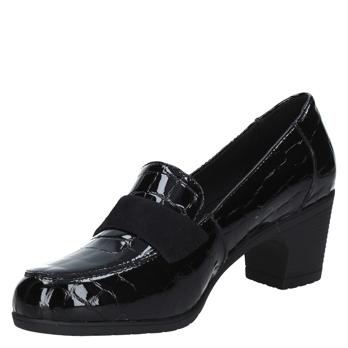 16 HRS - Zapato Formal Mujer Cuero Negro