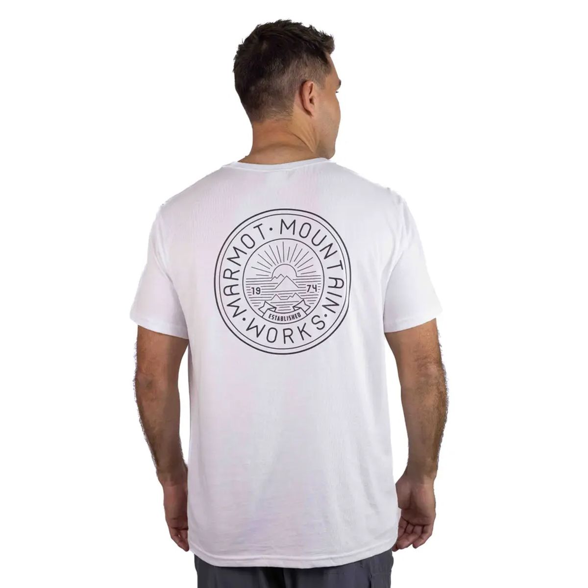 MARMOT - Polera Manga Corta Outdoor Algodón Hombre Marmot