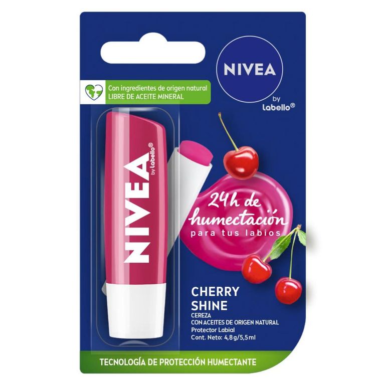 Bálsamo Labial Fruity Shine Cereza 4,8gr