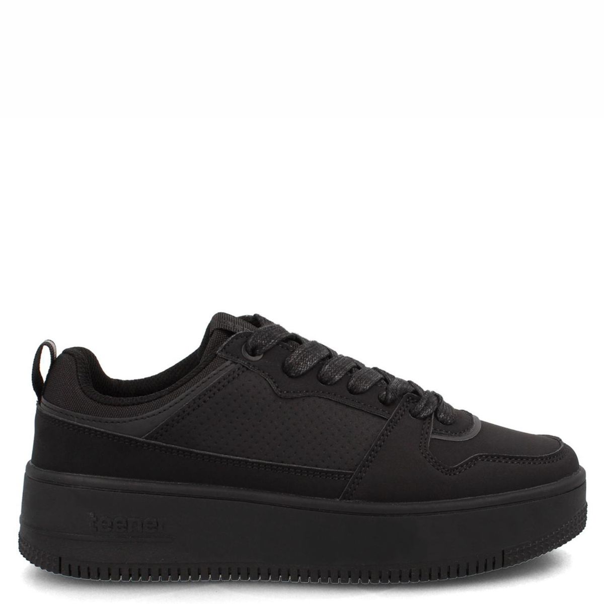 TEENER - Zapatilla Escolar Niña Negro (34 A 40) Teener