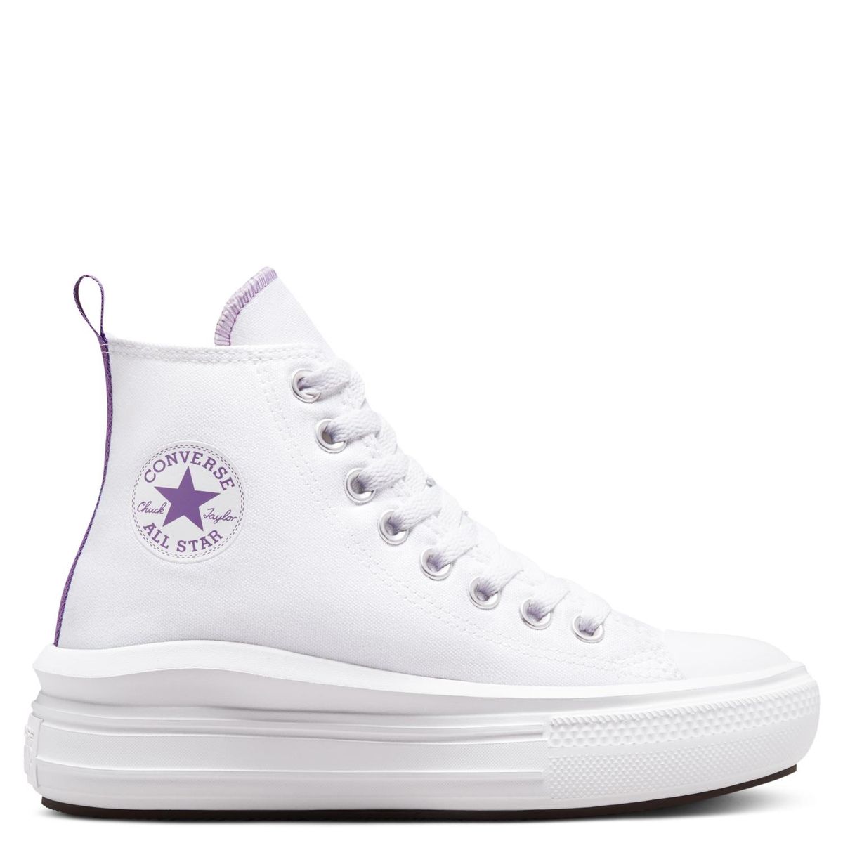CONVERSE - Chuck Taylor All Star Move Zapatilla Urbana Mujer Blanco Converse