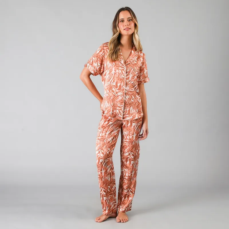 FLORES - Pijama Mujer Flores