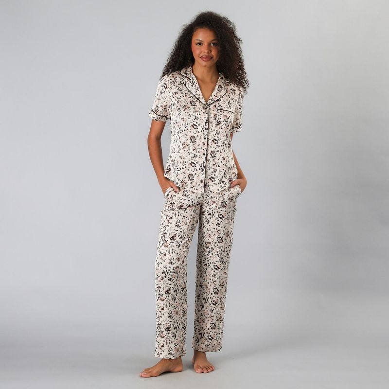 FLORES - Pijama Mujer Flores
