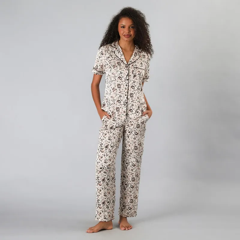 FLORES - Pijama Mujer Flores