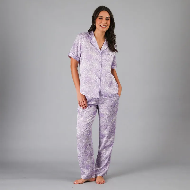 FLORES - Pijama Mujer Flores
