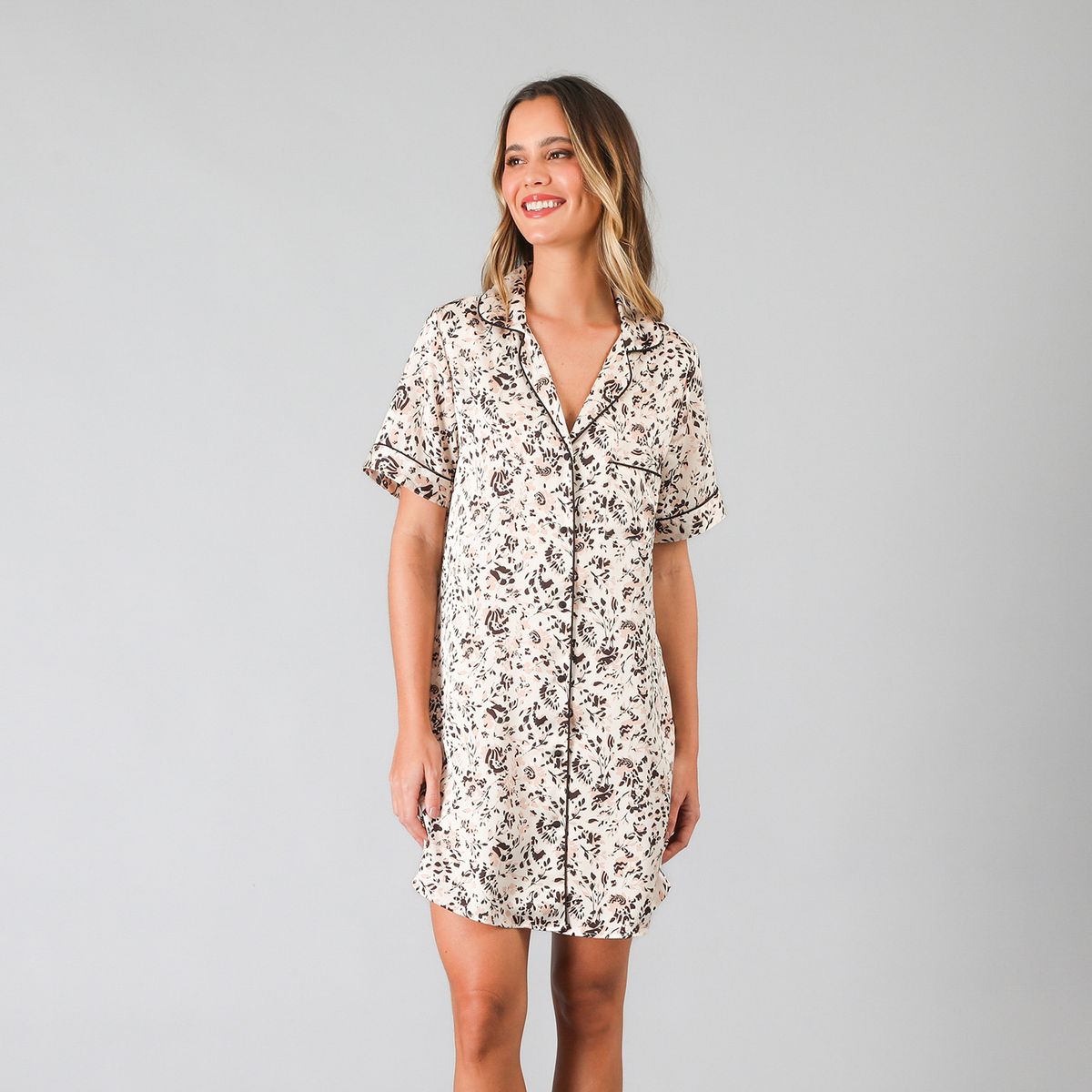 FLORES - Camisa de dormir Mujer Flores
