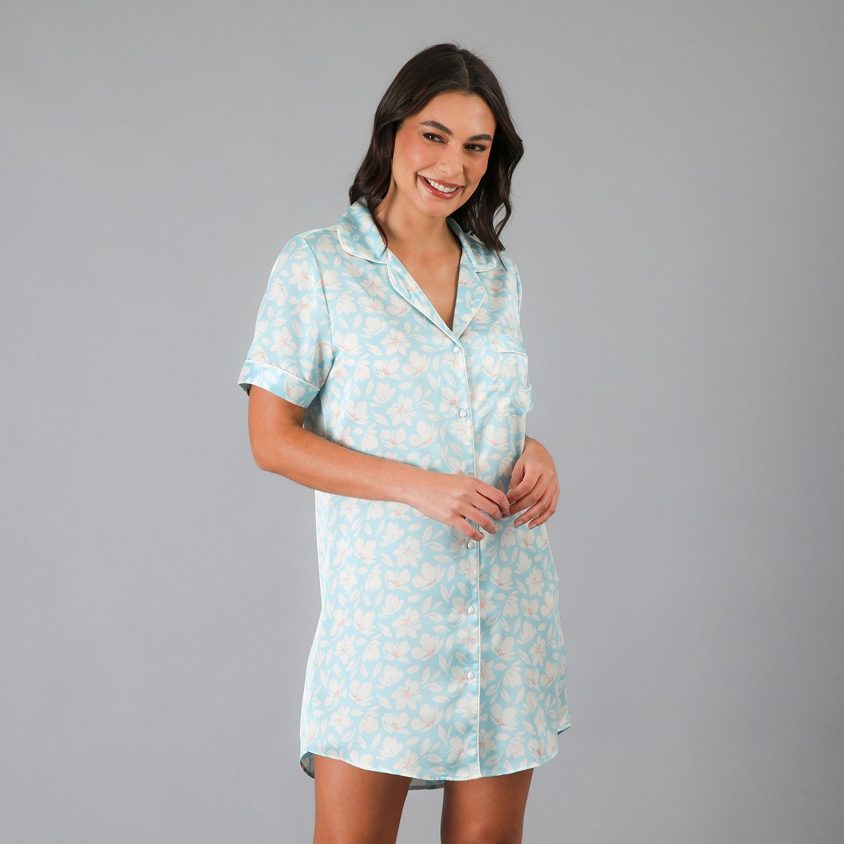 FLORES - Camisa de dormir Mujer Flores