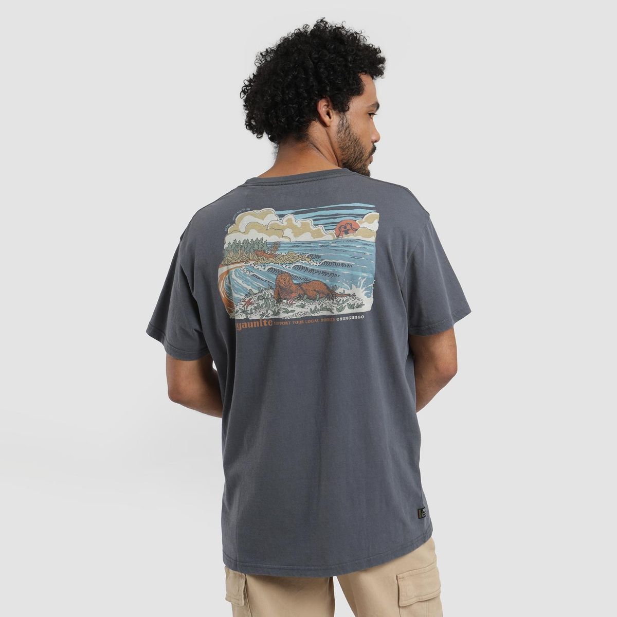 KAYA UNITE - Polera Algodón Hombre Kaya Unite