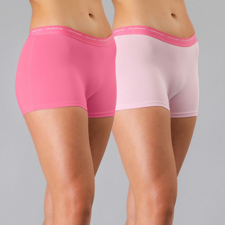 FLORES Pack 2 Boxers Mujer