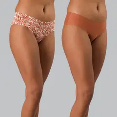 FLORES - Pack 2 Pantaletas Mujer